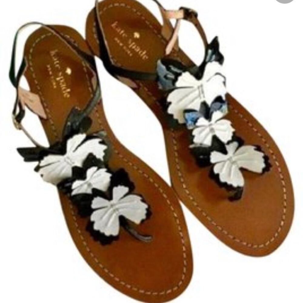 KATE SPADE NEWYORK CELO BUTTERFLIES SANDALS SIZE 10